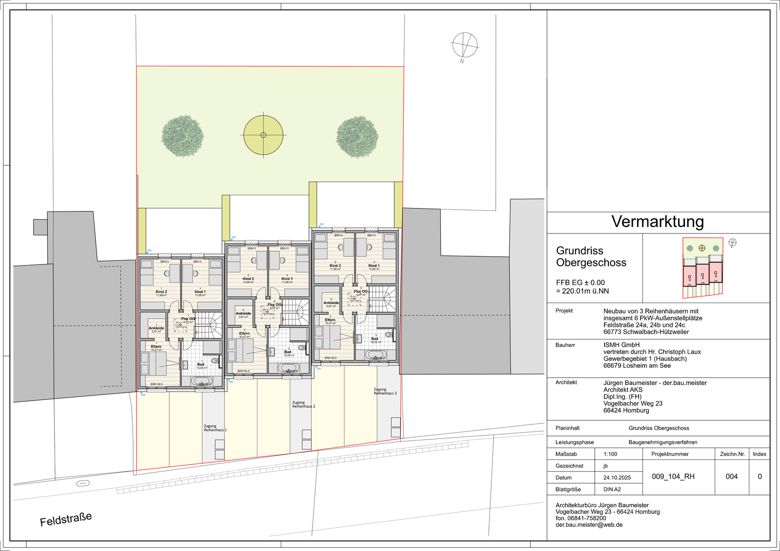 Grundriss Obergeschoss